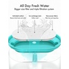 image:imagePETLIBRO Cat Water Fountain Cordless Pet Water Fountain Battery Operated 25L84oz Dockstream Water Fountains for Cats Indoor Cat Fountain with Stainless Steel Tray Easy to Clean BPAFreeBlue