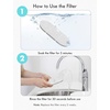 image:imagePETLIBRO Cat Water Fountain Cordless Pet Water Fountain Battery Operated 25L84oz Dockstream Water Fountains for Cats Indoor Cat Fountain with Stainless Steel Tray Easy to Clean BPAFreeBlue