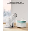 image:imagePETLIBRO Cat Water Fountain Cordless Pet Water Fountain Battery Operated 25L84oz Dockstream Water Fountains for Cats Indoor Cat Fountain with Stainless Steel Tray Easy to Clean BPAFreeBlue