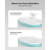 image:imagePETLIBRO Cat Water Fountain Cordless Pet Water Fountain Battery Operated 25L84oz Dockstream Water Fountains for Cats Indoor Cat Fountain with Stainless Steel Tray Easy to Clean BPAFreeBlue