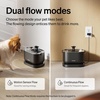 image:imagePETLIBRO Small Dog Water Fountain Cordless Automatic Dog Water Bowl Dispenser With Stainless Steel Tray 25L84oz Battery Operated Indoor Pet Fountain Also for Medium Breeds Quiet and Easy to CleanBlack
