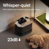 image:imagePETLIBRO Small Dog Water Fountain Cordless Automatic Dog Water Bowl Dispenser With Stainless Steel Tray 25L84oz Battery Operated Indoor Pet Fountain Also for Medium Breeds Quiet and Easy to CleanBlack