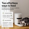 image:imagePETLIBRO Automatic Cat Feeder with Smart Scale 5G WiFi Automatic Dog Food Dispenser with Dual Feeding Mode 5L Pet Feeder with Low Food Sensor Up to 10 Meals Per Day Granary 2 White