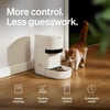 image:imagePETLIBRO Automatic Cat Feeder with Smart Scale 5G WiFi Automatic Dog Food Dispenser with Dual Feeding Mode 5L Pet Feeder with Low Food Sensor Up to 10 Meals Per Day Granary 2 White