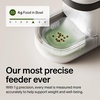 image:imagePETLIBRO Automatic Cat Feeder with Smart Scale 5G WiFi Automatic Dog Food Dispenser with Dual Feeding Mode 5L Pet Feeder with Low Food Sensor Up to 10 Meals Per Day Granary 2 White