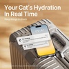 image:imageBundle of PETLIBRO Cat Water Fountain Stainless Steel Tray App Monitoring Cat Fountain Indoor 25L84oz Dockstream Pet Water Fountain BPAFree  PETLIBRO 4 Packs Replacement Filters for2 MonthsBlack