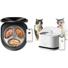 image:imageBundle of PETLIBRO Polar Automatic Cat Feeder Wet Food Refrigerated Semiconductor CoolingampQuick Chills Wet Food Dispenser  PETLIBRO Dockstream Multi Cats Water Fountain RFID Smart APP Monitoring Cat