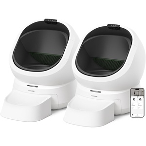 image:imageBundle of PETLIBRO Automatic Litter Box with Extra 40 Count Litter Liners Auto OdorControl Self Cleaning Litter Box with MultiCats Recognition Usage Tracking Safety Sensors